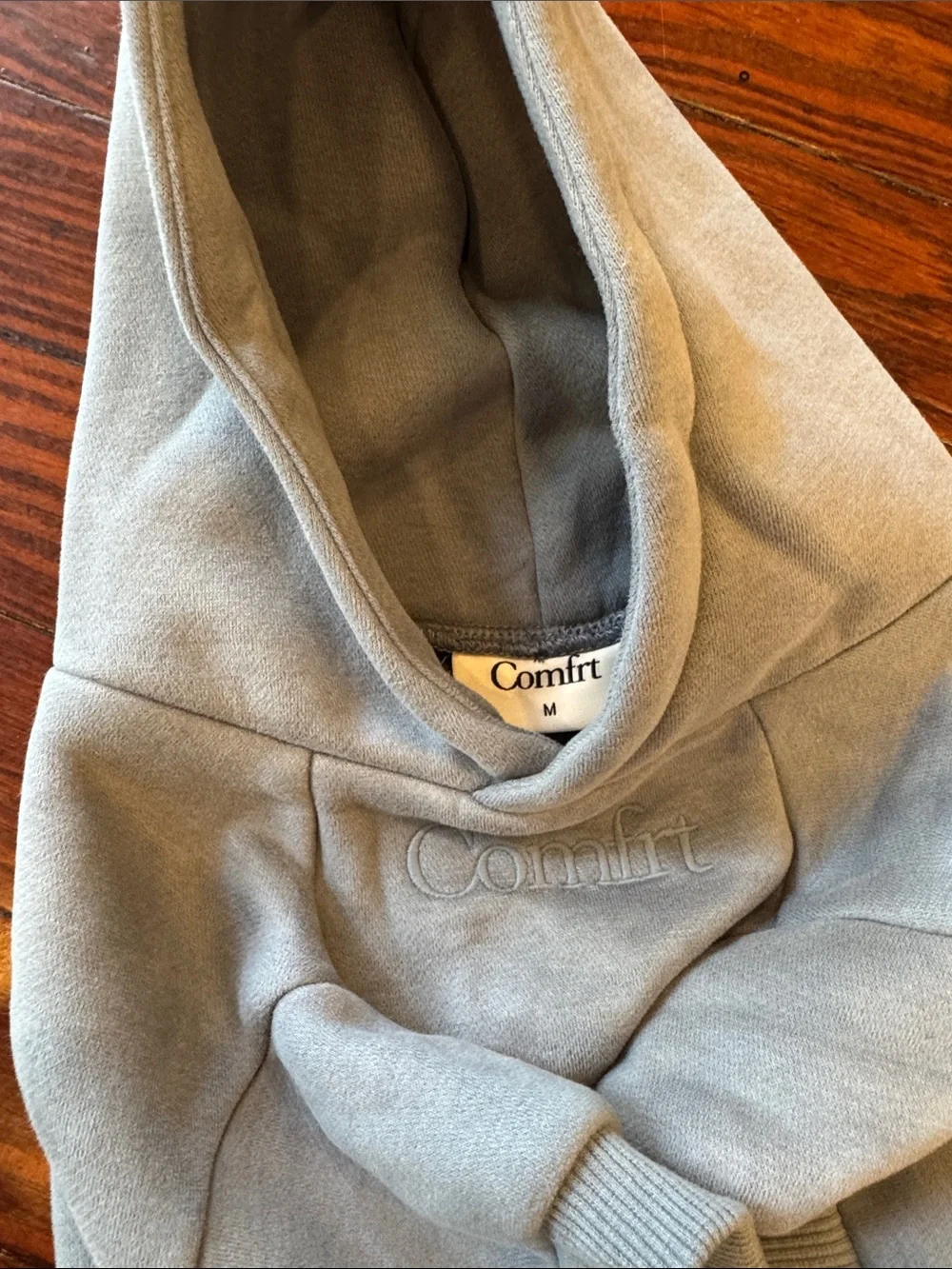 Dog Hooded Sweater in Light Gray or Cream